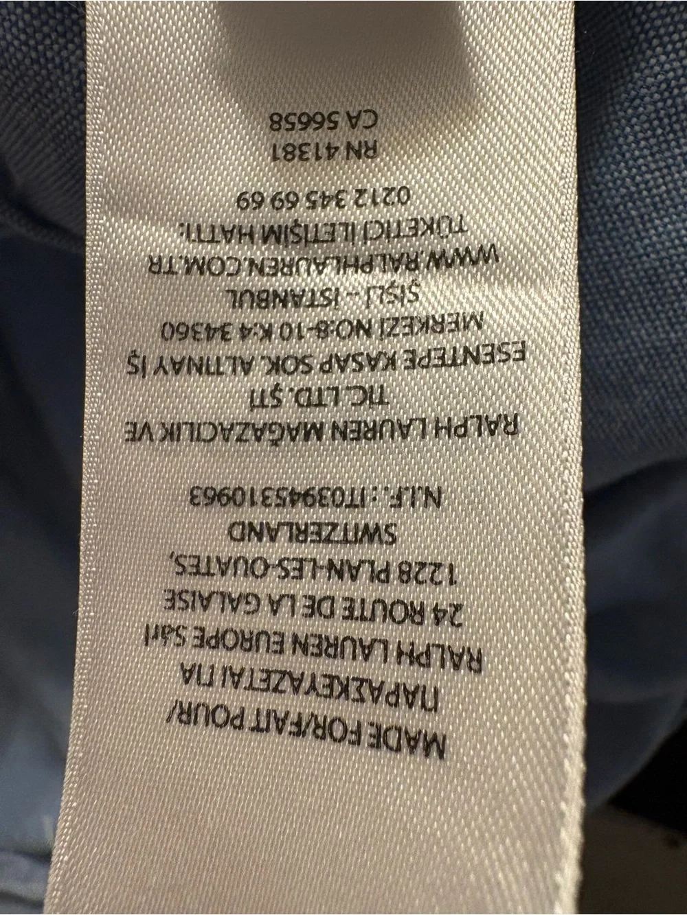 Girls Ralph Lauren button down shirt dress Pony logo size 10